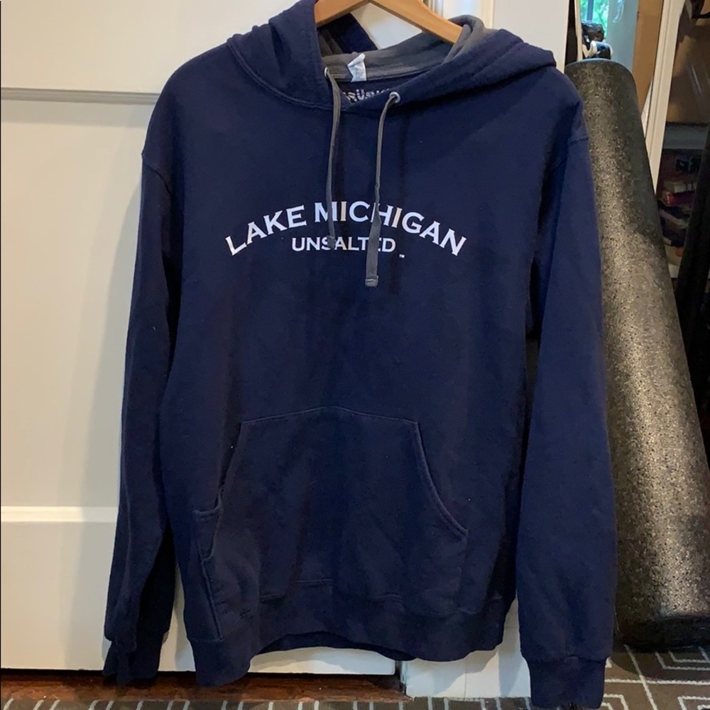 lake michigan unsalted hoody
